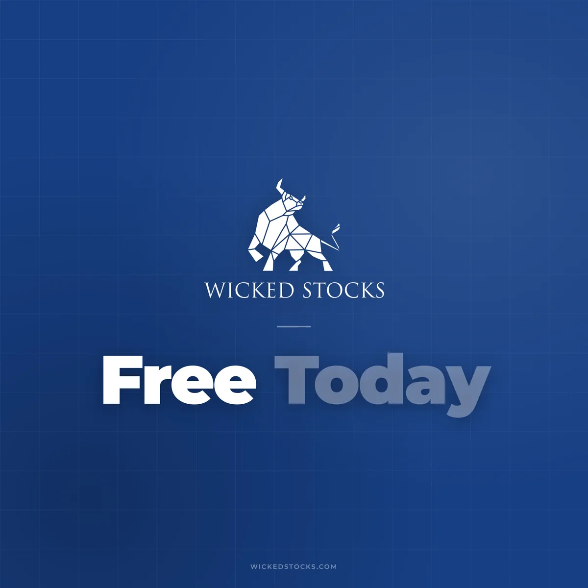 Wicked Stocks PMax ad, Square · 1200×1200
